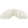 Meridian Furniture Arc Cream Velvet Modular Sectional