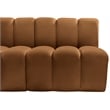Meridian Furniture Arc Saddle Velvet Modular Sectional