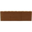 Meridian Furniture Arc Saddle Velvet Modular Sectional