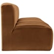 Meridian Furniture Arc Saddle Velvet Modular Sectional