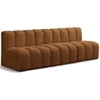 Meridian Furniture Arc Saddle Velvet Modular Sectional