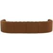 Meridian Furniture Arc Saddle Velvet Modular Sectional