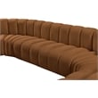 Meridian Furniture Arc Saddle Velvet Modular Sectional