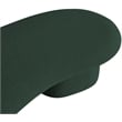 Meridian Furniture Luka Green Boucle Fabric Bench
