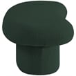 Meridian Furniture Luka Green Boucle Fabric Bench