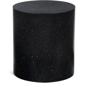 Meridian Furniture Terrazzo Black End Table