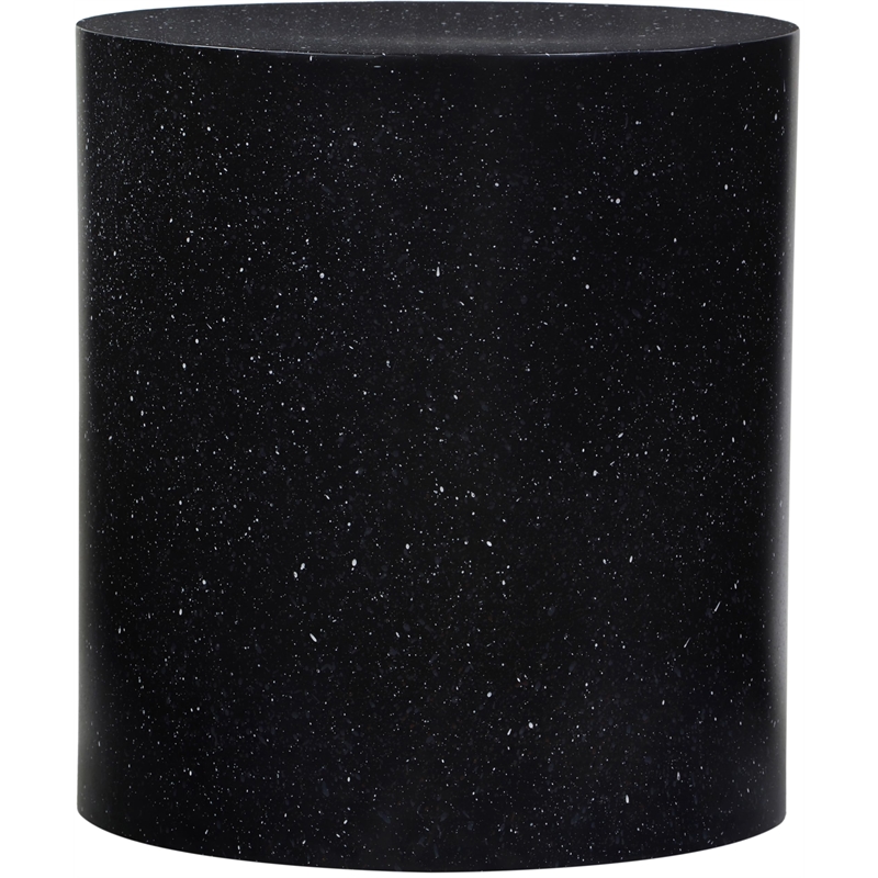 Meridian Furniture Terrazzo Black End Table