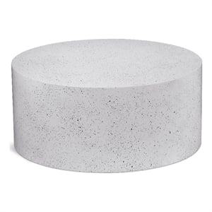Meridian Furniture Terrazzo White Coffee Table