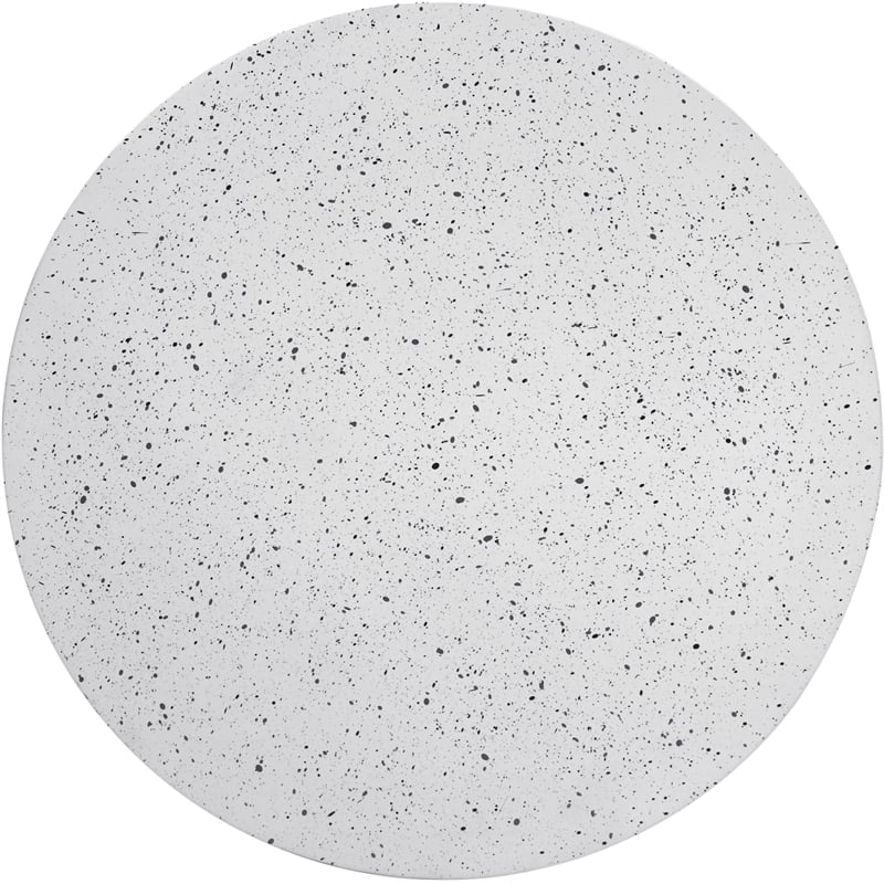 Meridian Furniture Terrazzo White End Table