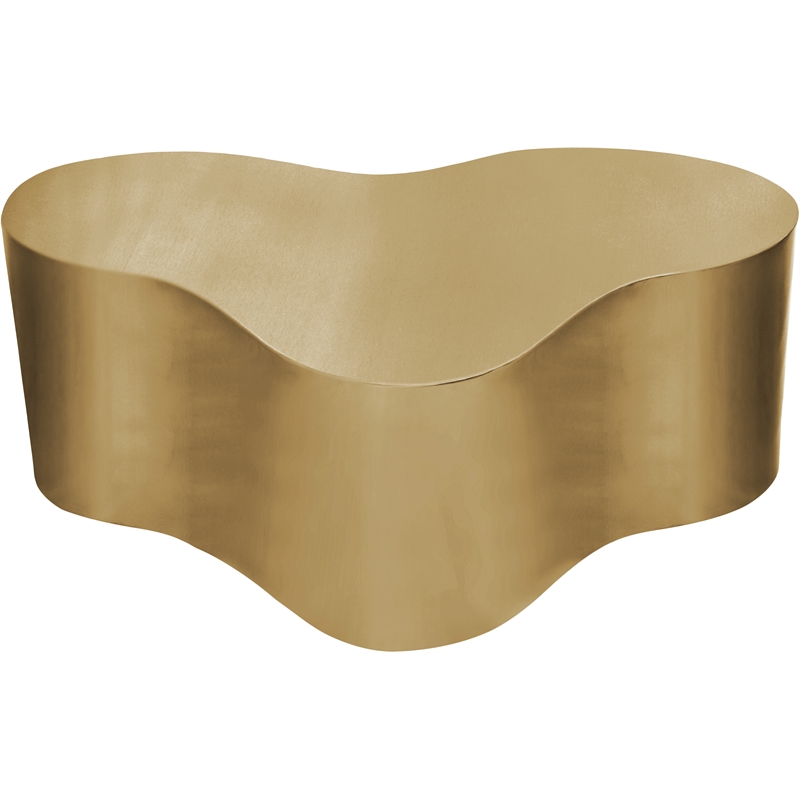 Meridian Furniture Tevere Gold Coffee Table