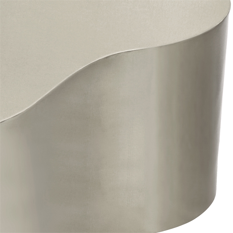 Meridian Furniture Tevere Silver Coffee Table