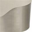Meridian Furniture Tevere Silver Coffee Table