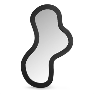 Meridian Furniture Oblique Black Mirror