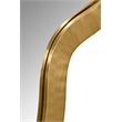 Meridian Furniture Oblique Gold Mirror