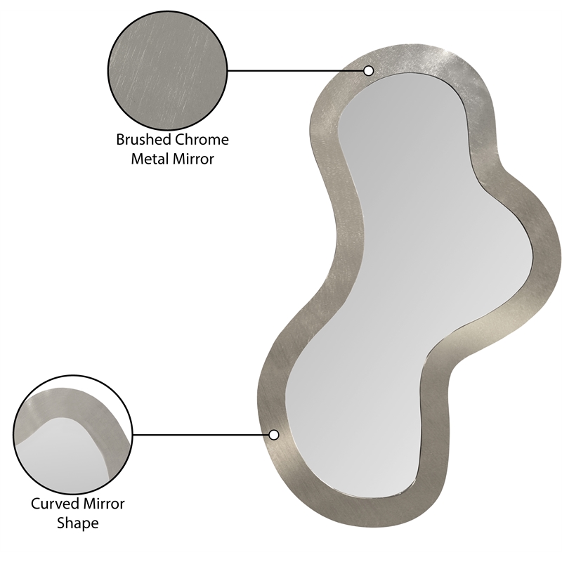 Meridian Furniture Oblique Mirror