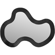 Meridian Furniture Oblique Black Mirror