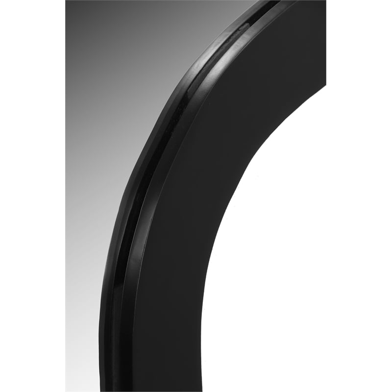 Meridian Furniture Oblique Black Mirror