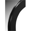 Meridian Furniture Oblique Black Mirror