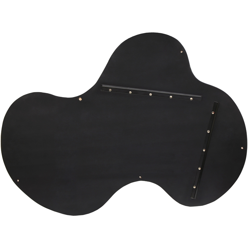 Meridian Furniture Oblique Gold Mirror