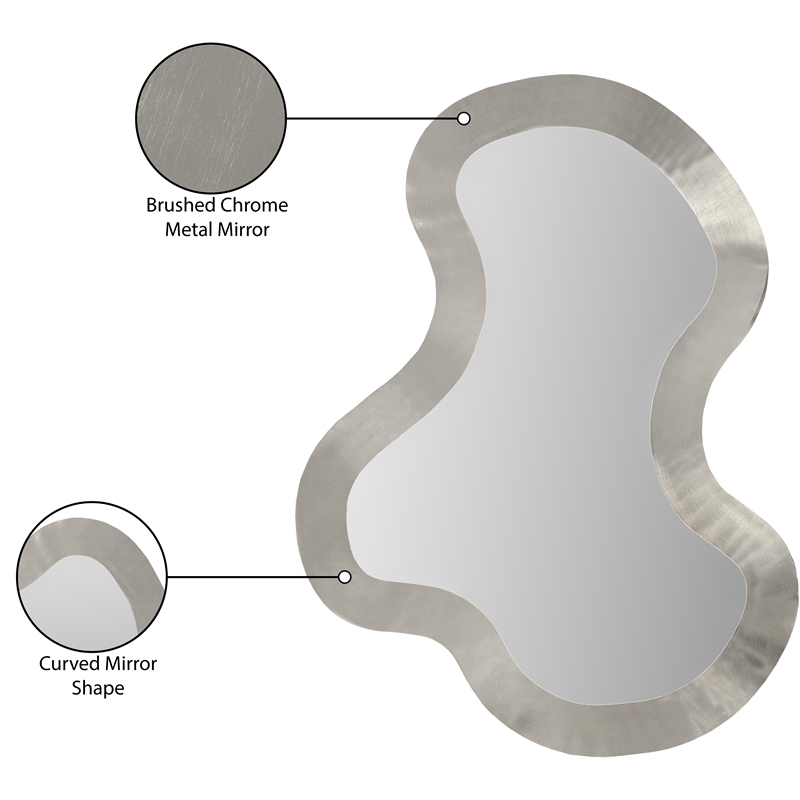 Meridian Furniture Oblique Mirror
