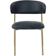 Meridian Furniture Lupita Black Vegan Leather Dining Chair (Set of 2)