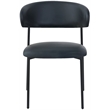 Meridian Furniture Lupita Black Vegan Leather Dining Chair (Set of 2)