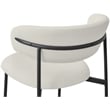 Meridian Furniture Lupita Off White Vegan Leather Dining Chair (Set of 2)