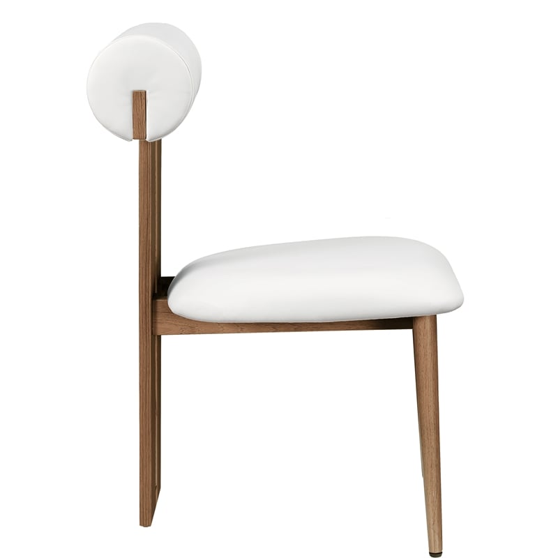 Meridian Furniture Dario Cream Dining Chair (Set of 2)