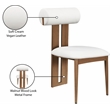 Meridian Furniture Dario Cream Dining Chair (Set of 2)