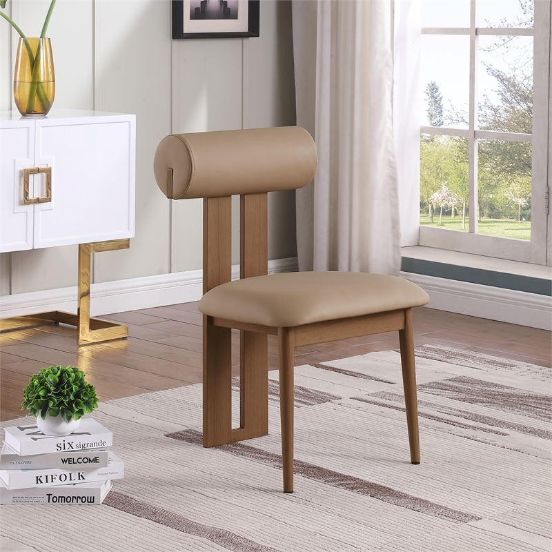 Meridian Furniture Dario Tan Dining Chair (Set of 2)