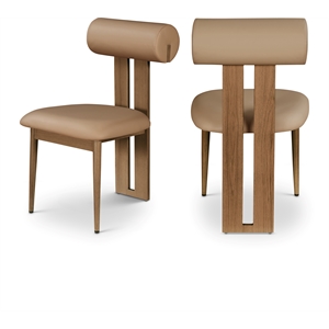 Meridian Furniture Dario Tan Dining Chair (Set of 2)