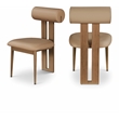 Meridian Furniture Dario Tan Dining Chair (Set of 2)