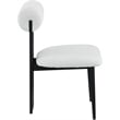 Meridian Furniture Dario Cream Boucle Fabric Dining Chair (Set of 2)