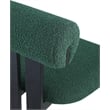 Meridian Furniture Dario Green Boucle Fabric Dining Chair (Set of 2)