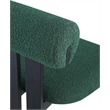 Meridian Furniture Dario Green Boucle Fabric Dining Chair (Set of 2)