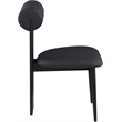 Meridian Furniture Dario Black Vegan Leather Dining Chair (Set of 2)