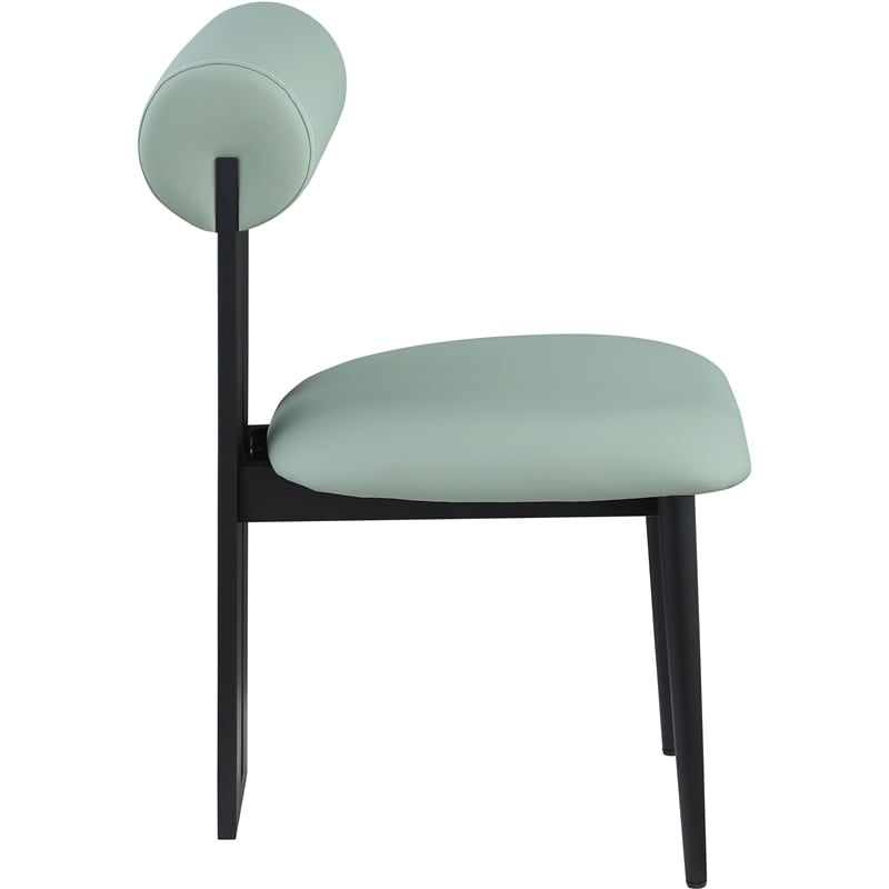 Meridian Furniture Dario Mint Vegan Leather Dining Chair (Set of 2)