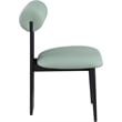 Meridian Furniture Dario Mint Vegan Leather Dining Chair (Set of 2)
