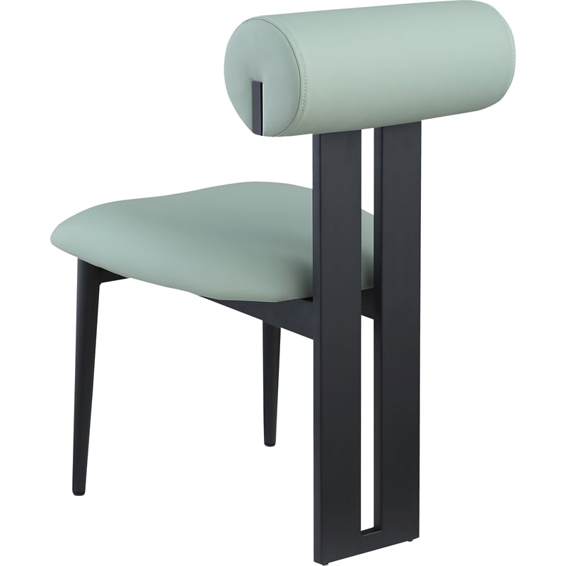Meridian Furniture Dario Mint Vegan Leather Dining Chair (Set of 2)