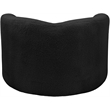 Meridian Furniture Kali Black Faux Shearling Teddy Fabric Chair