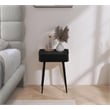 Meridian Furniture Rylan Black Metal Night Stand