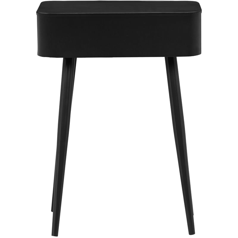 Meridian Furniture Rylan Black Metal Night Stand