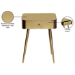 Meridian Furniture Rylan Gold Metal Night Stand