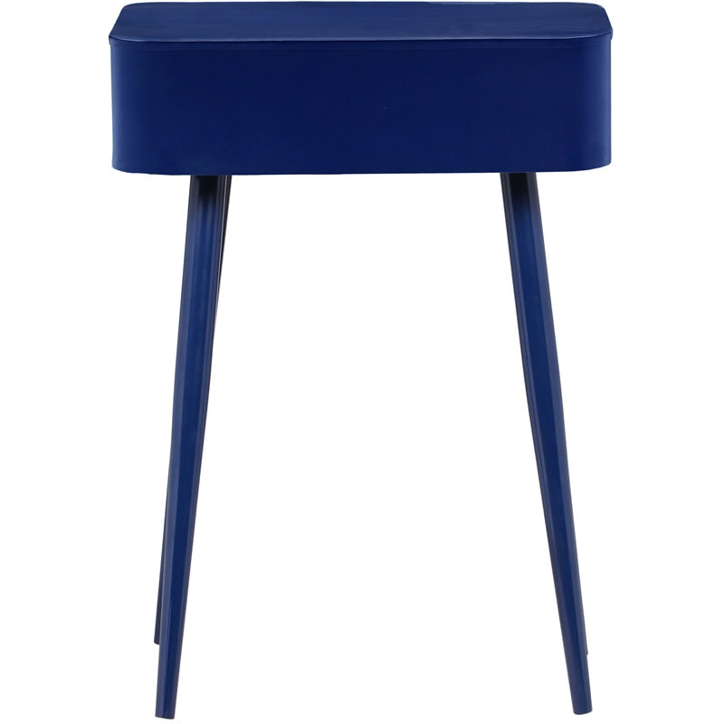 Meridian Furniture Rylan Navy Metal Night Stand