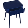 Meridian Furniture Rylan Navy Metal Night Stand