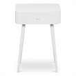 Meridian Furniture Rylan White Metal Night Stand