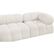 Meridian Furniture Ames Cream Boucle Fabric Modular Sofa