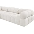 Meridian Furniture Ames Cream Boucle Fabric Modular Sofa