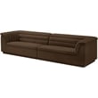 Meridian Furniture Cascade Brown Velvet Fabric Modular Sofa