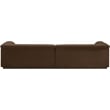 Meridian Furniture Cascade Brown Velvet Fabric Modular Sofa